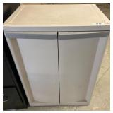 Sterilite Plastic Storage Cabinet with Shelves