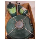 Coleman Propane Camp Stove with Fuel Canisters