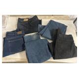 Denim Jeans, Various Brands and Sizes