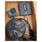GoPro HERO Camera, GE Cassette Recorder, JVC CD Pl
