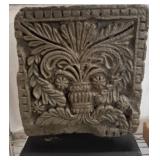 Carved Stone Relief on Custom Display Base