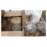Golden Harvest Mason Jars with Lids and Bands