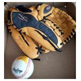 Rawlings Baseball and Stealth Glove Set