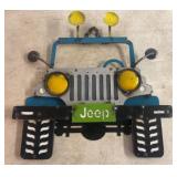 Metal Wall Art Jeep-Themed Design