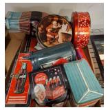Coca-Cola Themed Tin Containers
