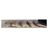 Five Pack of Printed Aprons, 26 x 36 Inch