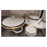 Richard Ginori Porcelain Tea and Serving Set