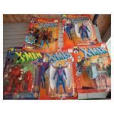 Marvel X-Men Action Figures on Original Cards