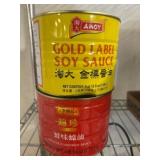 Amoy Soy Sauce and Lee Kum Kee Oyster Sauce