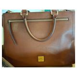 Dooney & Bourke Leather Zip Satchel