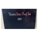 1981 United States Proof Coin Set