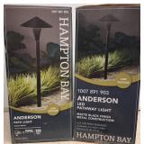 Hampton Bay Anderson LED Pathway Lights, 2 Boxes