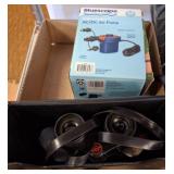 Simmons 7x35 Binoculars and AC/DC Air Pump Lot