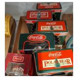 Coca-Cola Holiday Ornaments in Original Boxes