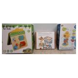 Educational Toys Lot: Busy Board & More