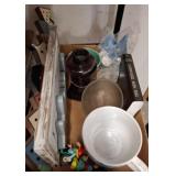 Box Lot With Disney Mug and Assorted Items