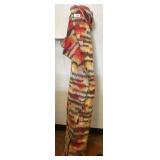 Roll of Multicolored Upholstery Fabric