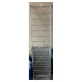 Metal Wire Storage Rack with Multiple Shelves