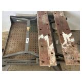 Craftsman Vintage Metal Workbench with Wood Insert