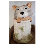 Dog Themed Ceramic Cookie Jar