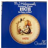M.J. Hummel 1978 Annual Plate by Goebel