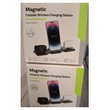 Magnetic Foldable Wireless Charging Stations