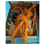 Heavy-Duty Orange Jumper Cables