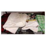 Tablecloths and napkins