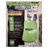Drummond 1/6 HP Submersible Utility Pump