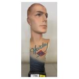 Harley Sport Male Mannequin Display Bust
