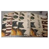 Printed Apron with Citrus Design