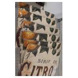 Printed Apron with Citrus Design