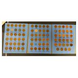 Lincoln Cent Collection in Tri-Fold Album