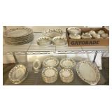 Narumi China Dish Set with Floral Design