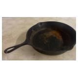 12-Inch Cast Iron Skillet with Pour Spouts