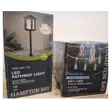 Hampton Bay LED Lights Set, Pathway and String
