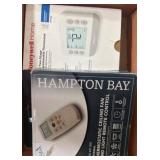Honeywell Thermostat and Hampton Bay Control Set