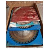 10-Inch Circular Saw Blades in Cases