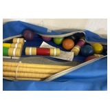 8-Player Croquet Set with Blue Bag