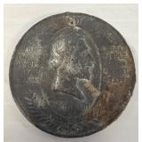French Round Medal: Statue of Liberty Gift