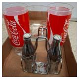 Coca-Cola Glassware and Mini Bottle Lot
