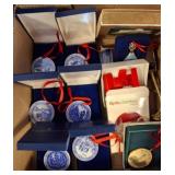 Christmas Ornaments in Boxes
