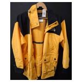 The North Face Yellow/Black Jacket, Size S