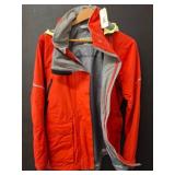 West Marine Third Reef Jacket, Red with Hood