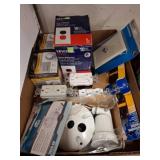 Electrical Hardware Lot with Leviton Components