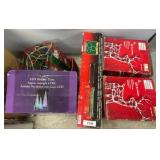 Holiday Decorations and Train Sets