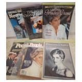Magazines Featuring Princess Diana and Events
