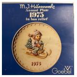 1975 M.J. Hummel Annual Plate by Goebel