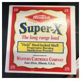 Western Super-X 12-Gauge Shotshell Box