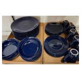 Gibson Everyday Blue Dinnerware Set